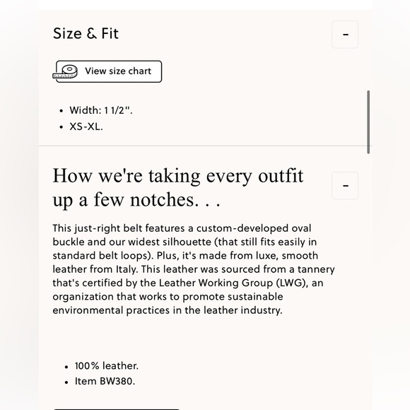 NEW J. Crew Women’s oval buckle belt in Italian leather Rich Toffee XL BW380 $98 - Picture 6 of 10